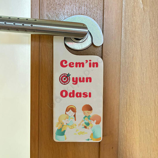 Kişiye Özel Kapı Askısı Tasarımı online tasarla