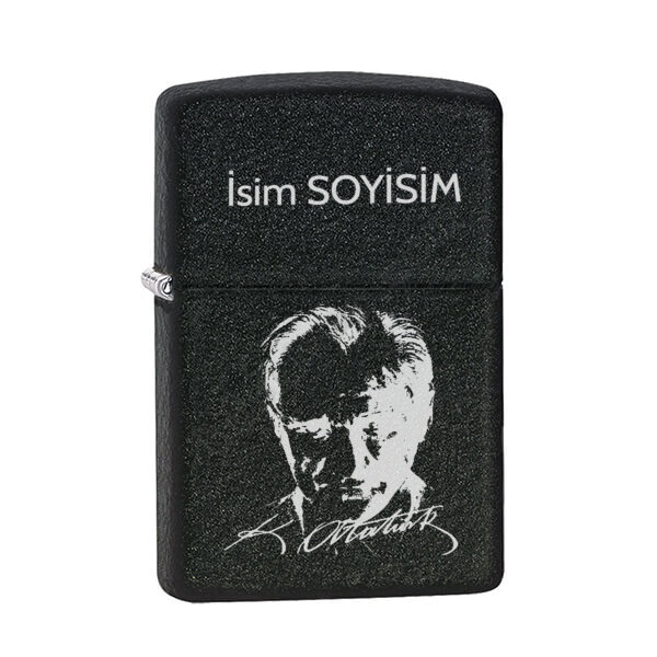 Kişiye Özel Siyah Çakmak online tasarla