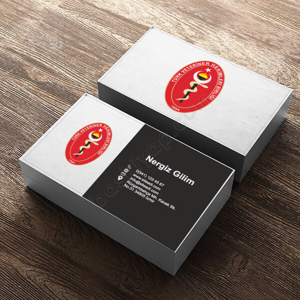 Kişiye Özel Veteriner Hekim Kartviziti online tasarla