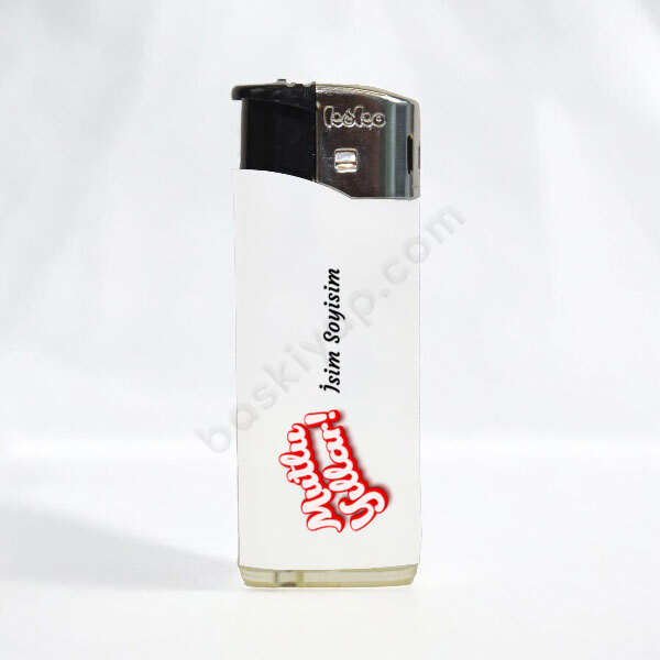 Kişiye Özel Yılbaşı Tasarımlı Beyaz Manyetolu Siboplu Çakmak online tasarla