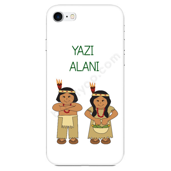 Kızılderili Tasarım Baskılı Telefon Kılıfı online tasarla