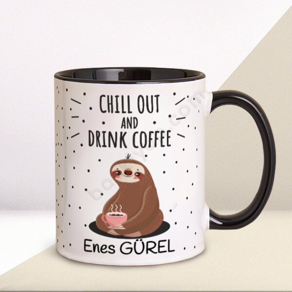 Koala Tasarımlı Kahve Sever Kupa online tasarla