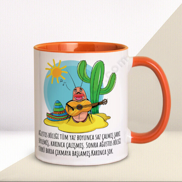 Komik Tasarım Kupa Bardak online tasarla