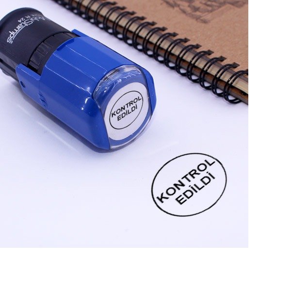 Kontrol Edildi Mobistamps Orta Boy Kaşe online tasarla