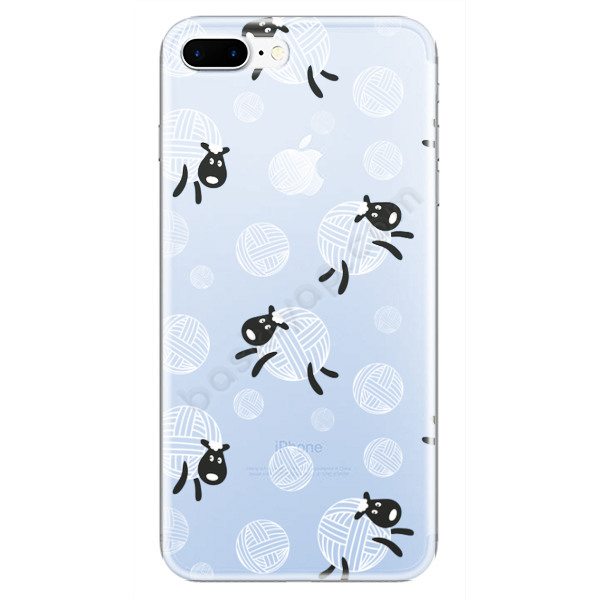 Koyun Tasarım Baskılı Iphone 7 Plus Kılıf online tasarla