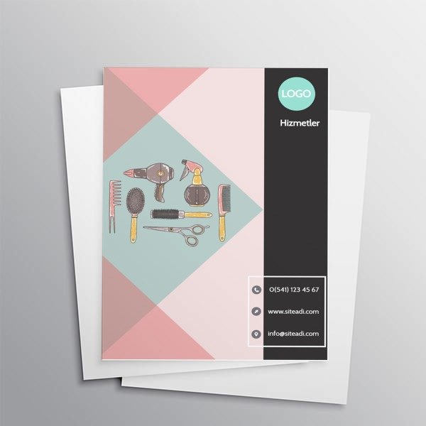 Kuaför-Berber online tasarla