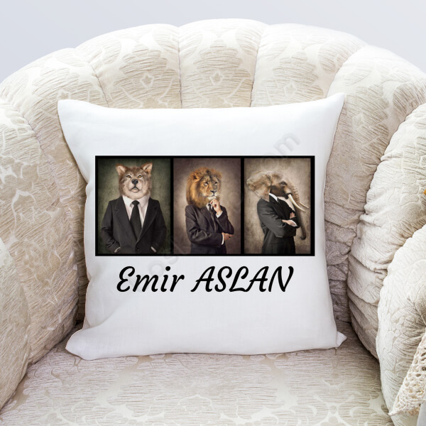 Kurt-Aslan-Fil Illüstrasyon online tasarla