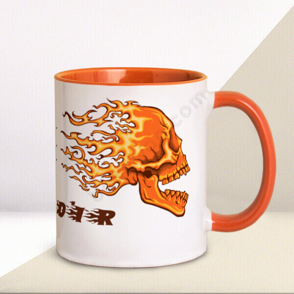 Kuru Kafa Tasarımlı Kupa online tasarla