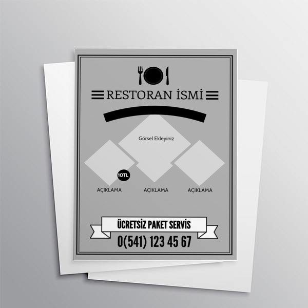 Kurumsal Restoran online tasarla