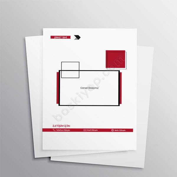 Kurumsal Tasarımlı A4 Broşür online tasarla