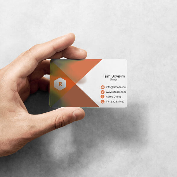 Kurumsal Turuncu Beyaz online tasarla