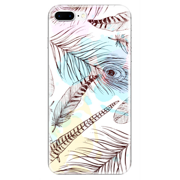 Kuş Tüyü Tasarım Baskılı Iphone 7 Plus Kılıf online tasarla