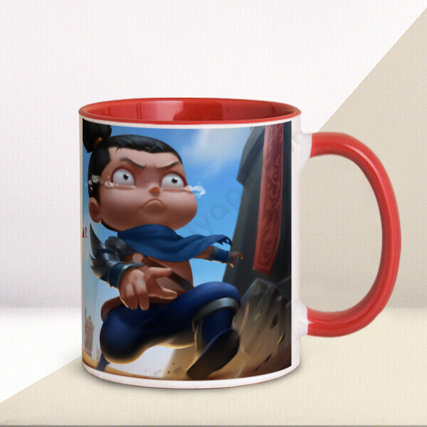 League Of Legends Yasuo Kırmızı Baskılı Kupa online tasarla