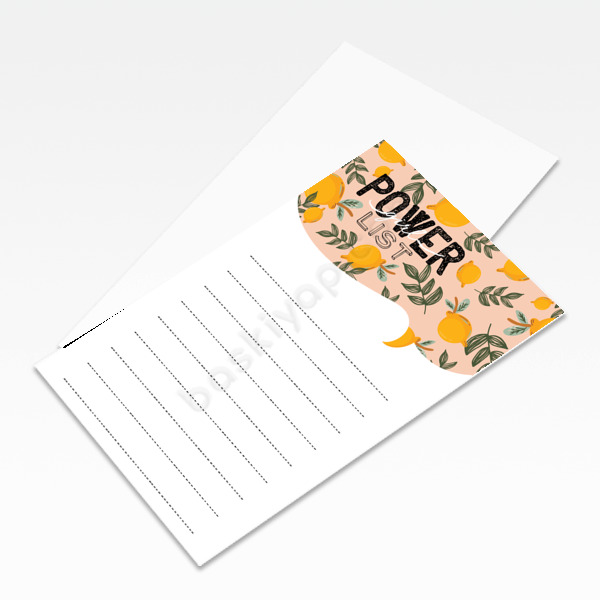 Limon Unutmayınız Kartı online tasarla