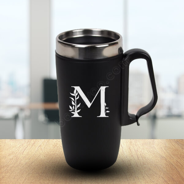 M Harf Baskılı Termos Bardak online tasarla