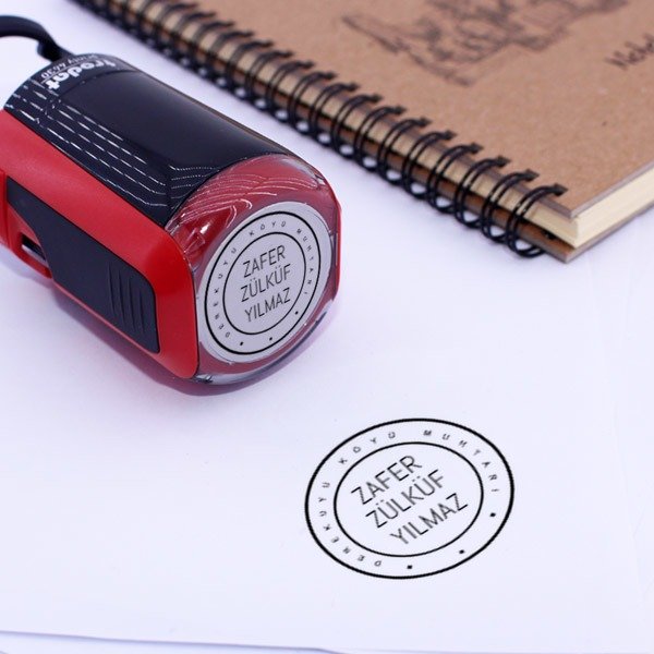 Mahalle Muhtarı online tasarla