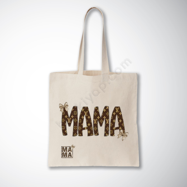 Mama Baskılı Bez Çanta online tasarla
