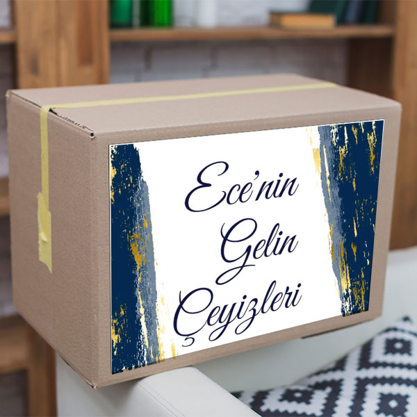 Mavi Desenli online tasarla