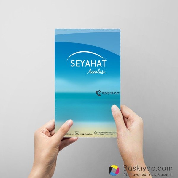 Mavi Seyahat Acentesi online tasarla