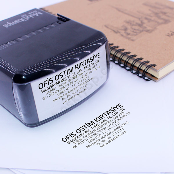 Mobistamps 60  Firma Kaşesi online tasarla