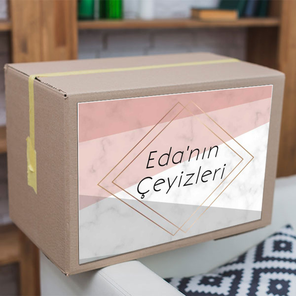 Modern Gold Çerçeveli online tasarla