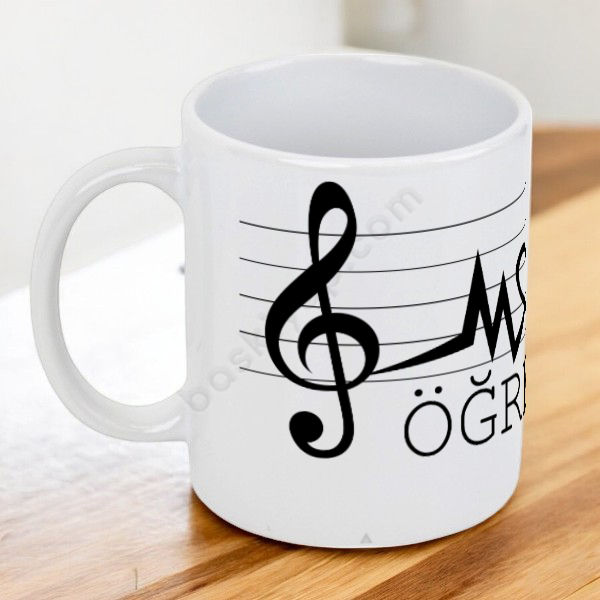 Müzik Öğretmenine Özel Kupa Bardak online tasarla