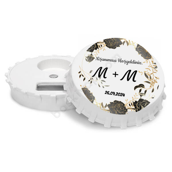 Nişan Dekoratif Mıknatıslı Şişe Açacak online tasarla