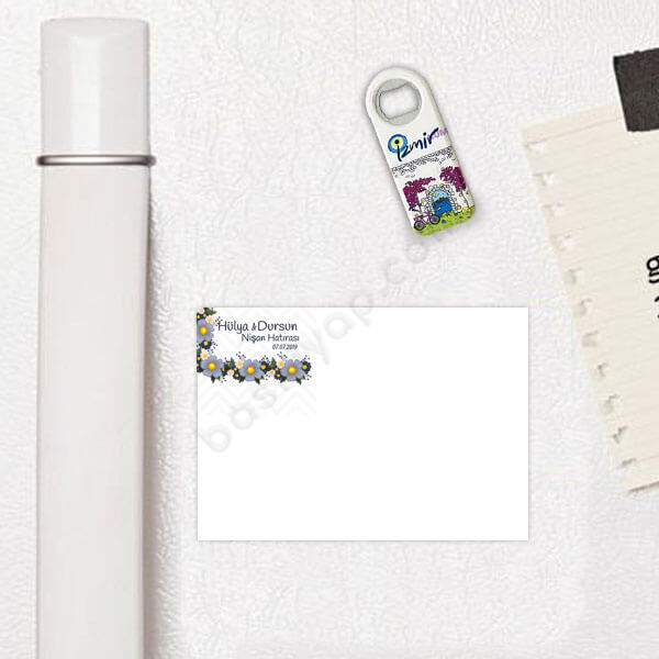 Nişan Hatırası Magnet Kişiye Özel online tasarla