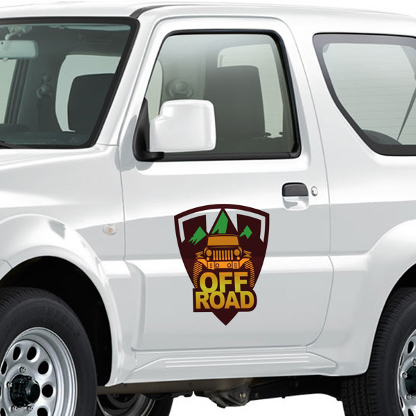 Offroad Sticker online tasarla