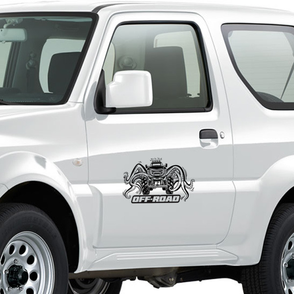 Offroad Sticker online tasarla