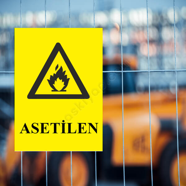 Asitilen Levhası online tasarla