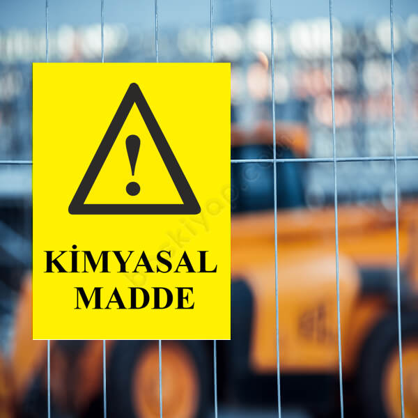 Kimyasal Madde Levhası online tasarla