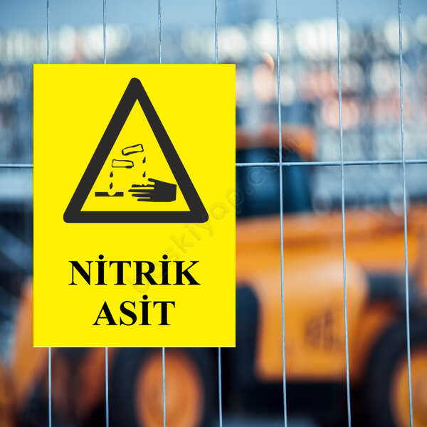 Nitrik Asit Levhası online tasarla