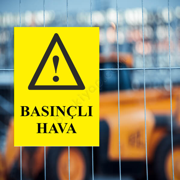 Basınçlı Hava Levhası online tasarla