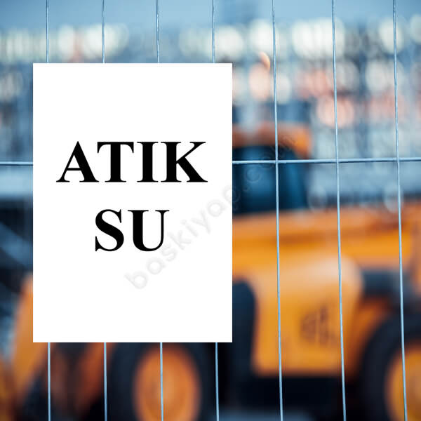 Atık Su Levhası online tasarla