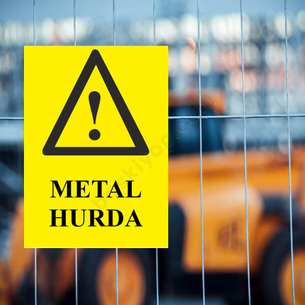 Metal Hurda Tabelası online tasarla
