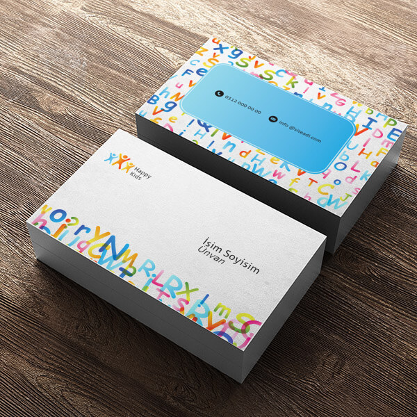 Öğretmen Kartviziti online tasarla