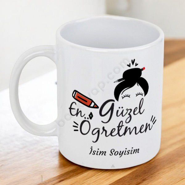 Öğretmenler Günü Hediye Kupa online tasarla