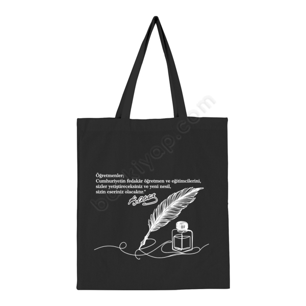Ögretmenler Günü Hediyesi Bez Çanta online tasarla