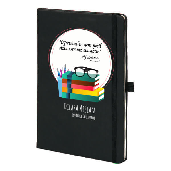 Öğretmenler Günü Öğretmene Özel Defter online tasarla