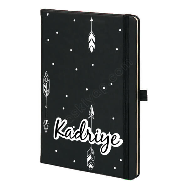 Ok Tasarım 2 Siyah Ajanda online tasarla