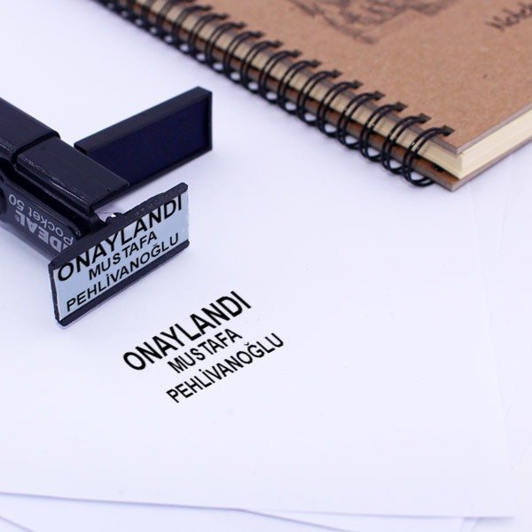 Onaylandı - Firma Yetkilisi online tasarla