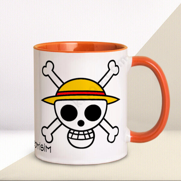 One Piece Tasarım Baskılı Kupa Bardak online tasarla