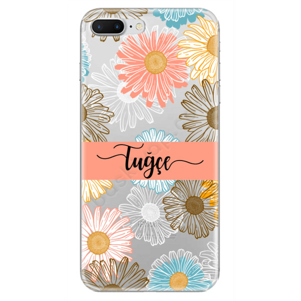 Papatya Tasarımlı İphone 7 Plus Kılıf online tasarla