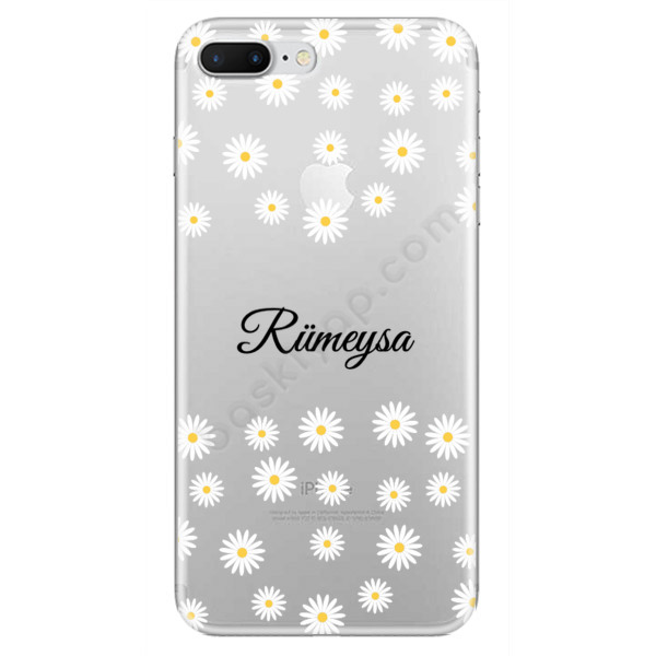 Papatya Tasarımlı Kişiye Özel İphone 7 Plus Kılıfı online tasarla