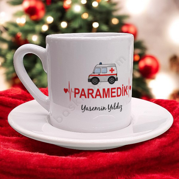 Paramedik Temalı Kahve Fincanı online tasarla