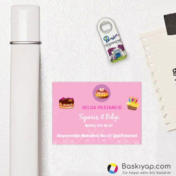 Pastacı online tasarla