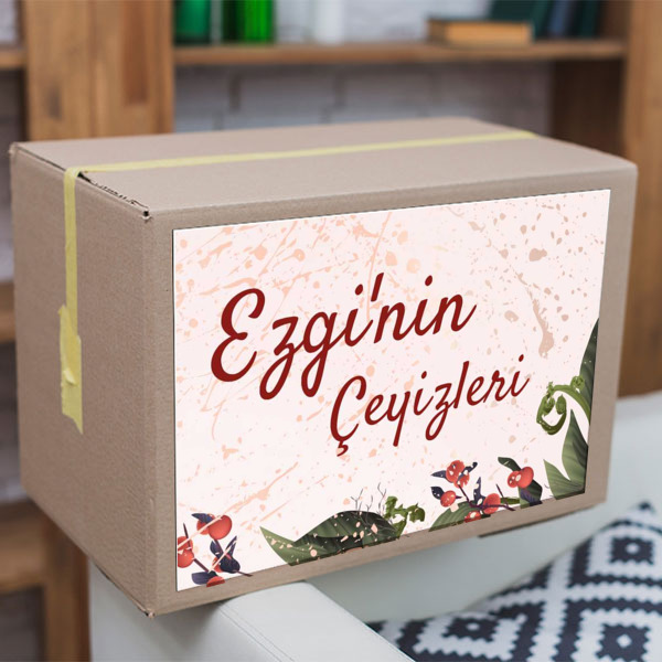 Pembe Fon Çiçekli online tasarla