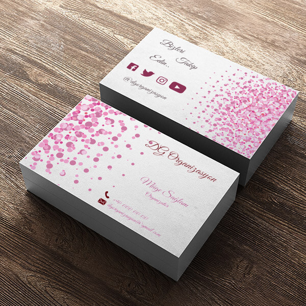 Pembe Noktalı online tasarla