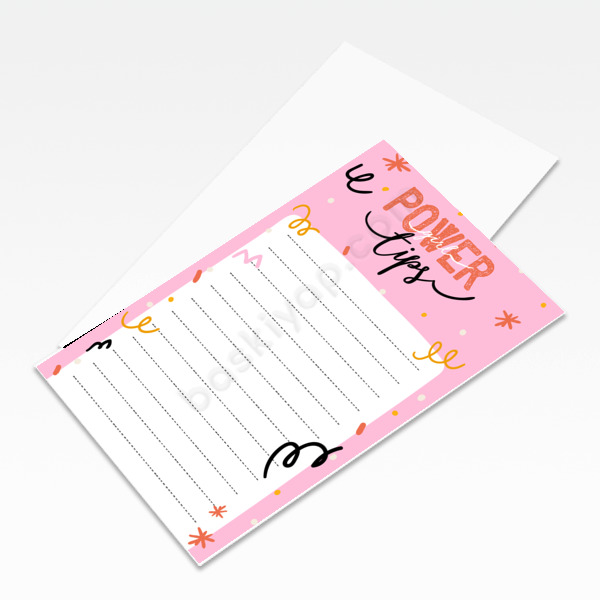 Pembe Unutmayınız Kartı online tasarla